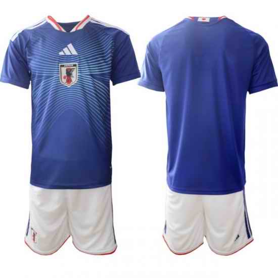 Japan 2026 FIFA World Cup Soccer Jersey Blue BLANK
